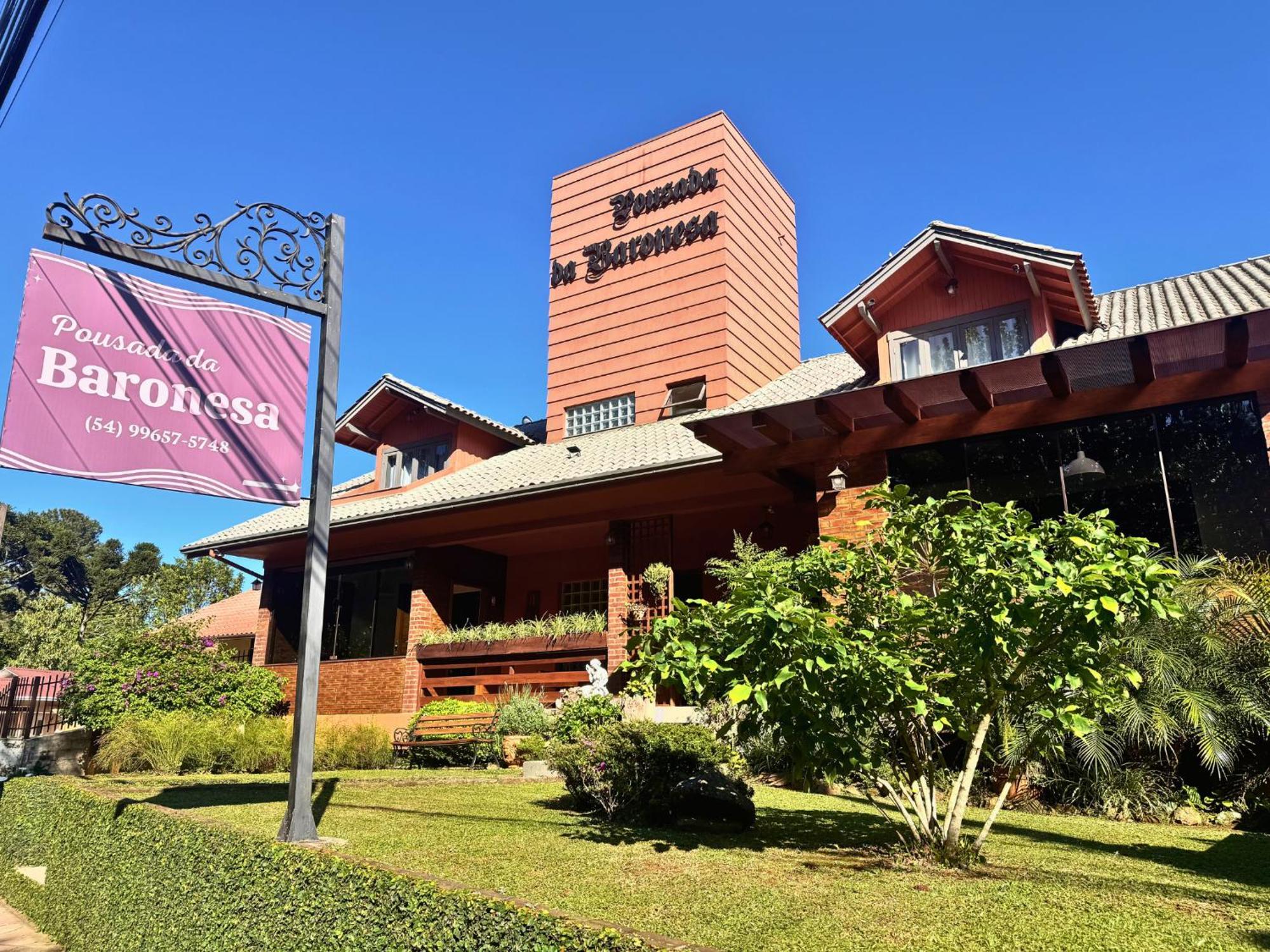 Pousada Da Baronesa Nova Petropolis Kültér fotó
