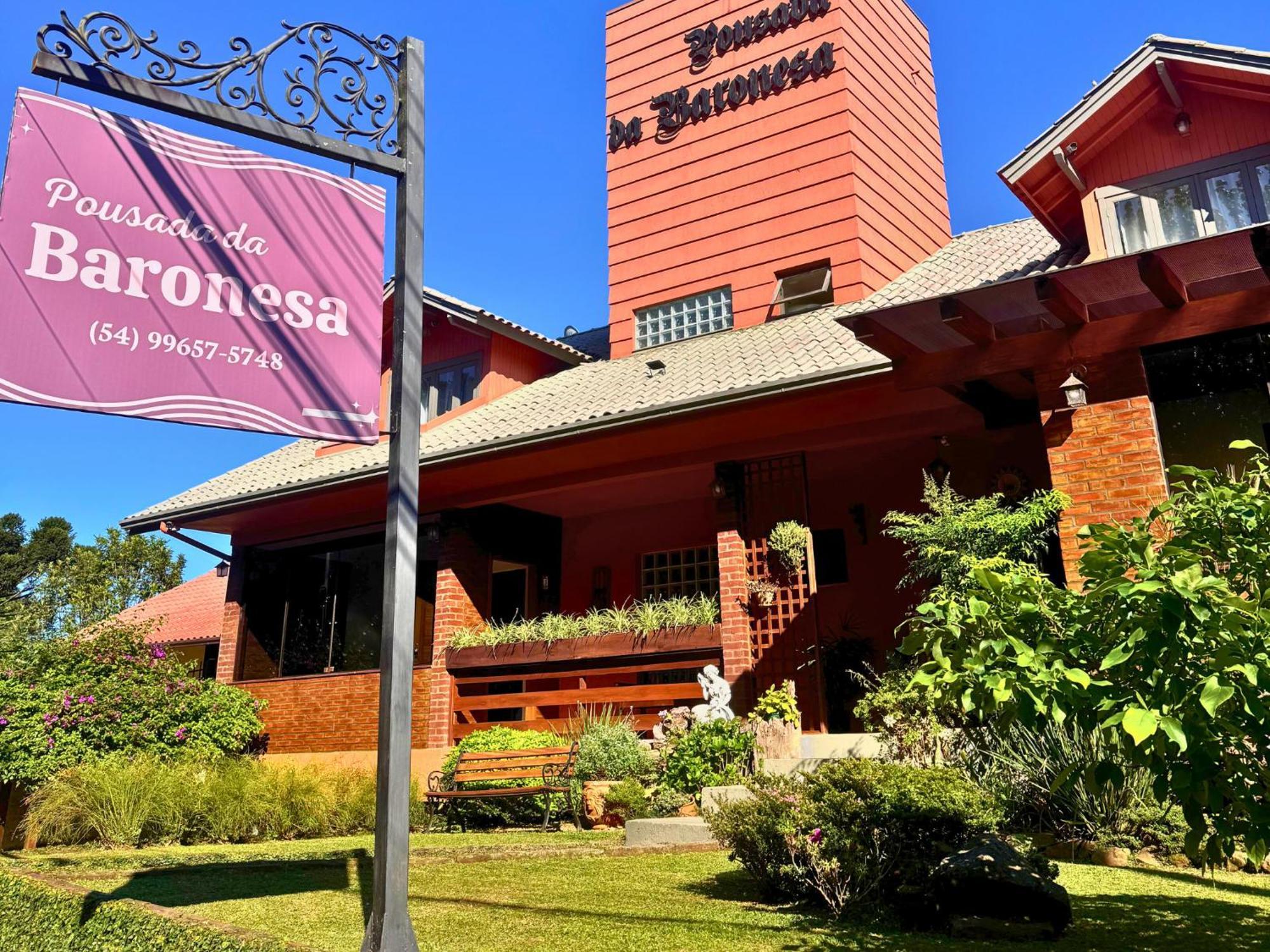 Pousada Da Baronesa Nova Petropolis Kültér fotó
