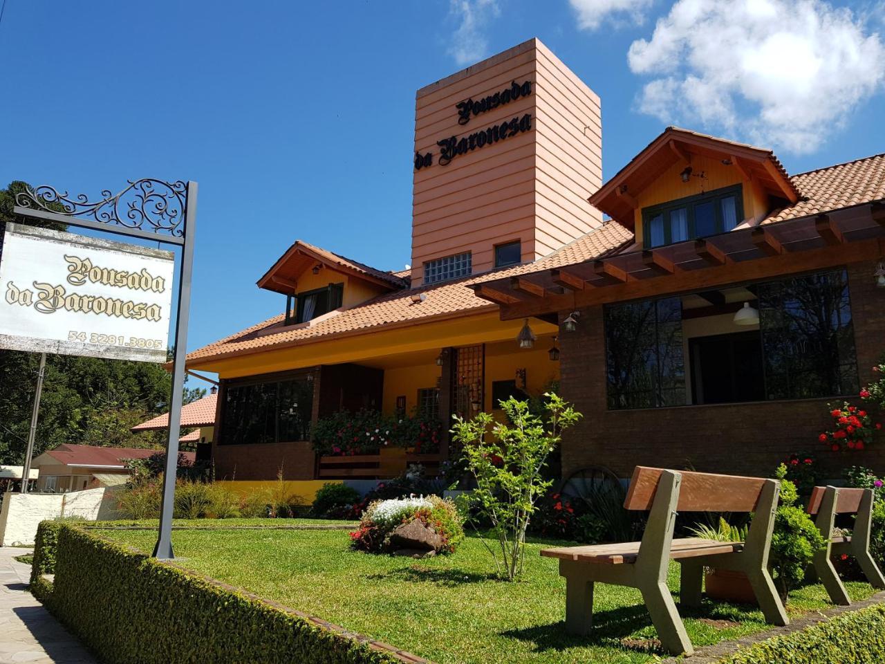 Pousada Da Baronesa Nova Petropolis Kültér fotó